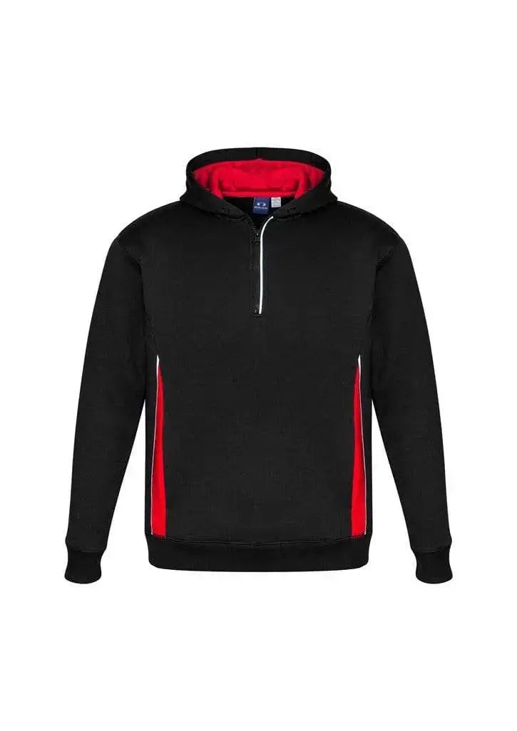 Biz Collection Active Wear Black/Red/Silver / 4 Biz Collection Kid’s Renegade Hoodie SW710K
